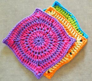 Knit Washcloth Pattern Free Simple 43 Crochet Dishcloth Patterns The Funky Stitch