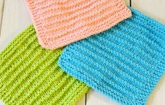 Knitting Ideas And Patterns Inspiration Farmhouse Kitchen Knitted Dishcloths Crochet Ideas And Inspiration