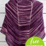 Knitting Ideas And Patterns Inspiration Fcil Shawl Free Knitting Pattern Knitting Inspiration Pinterest