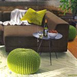 Knitting Ideas And Patterns Inspiration Found Free Knit Pouf Pattern My Material Life