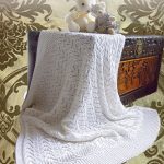 Knitting Ideas And Patterns Inspiration Knitting Pattern Cathedral Heirloom Blanket Etsy