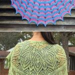 Knitting Ideas And Patterns Lace Shawls Free Knitting Pattern For Annas Hope Lace Shawl Crescent Shaped