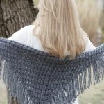 Knitting Ideas And Patterns Lace Shawls Loom Knit Eyelet Triangle Shawl Pattern Lace Scarf Pattern This