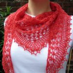 Knitting Ideas And Patterns Lace Shawls Summer Sprigs Lace Scarf Make My Day Creative