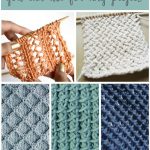 Knitting Ideas And Patterns Projects 18 Easy Knitting Stitches You Can Use For Any Project Ideal Me