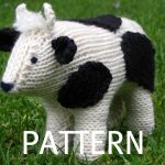 Knitting Ideas And Patterns Projects Clover The Farmyard Cow Knitting Pattern Giveaway Natural Suburbia