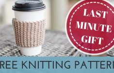 Knitting Ideas And Patterns Projects Easy Free Knitting Project For Absolute Beginners Cup Cozy