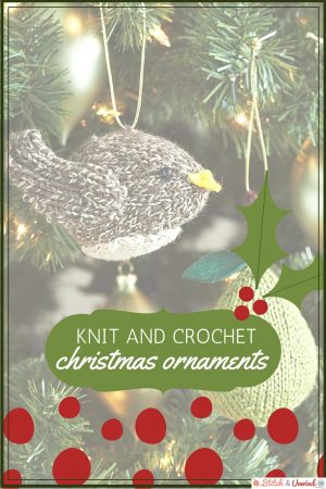 Knitting Pattern Christmas Ornament Diy Christmas Ornaments 20 Knit And Crochet Patterns Stitch And