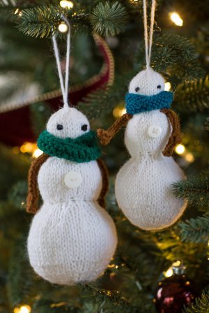 Knitting Pattern Christmas Ornament Holiday Ornaments Knitting Patterns In The Loop Knitting