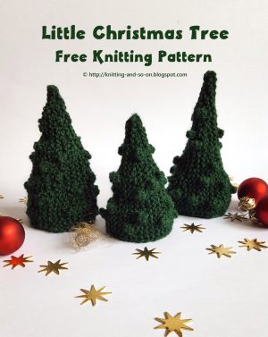 Knitting Pattern Christmas Ornament Knitting And So On O Christmas Tree