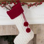 Knitting Pattern Christmas Stocking Best Photos Of Knitted Christmas Stocking Patterns Cable Christmas