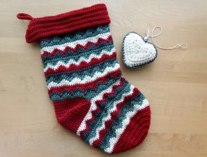 Knitting Pattern Christmas Stocking Christmas Stocking Make My Day Creative