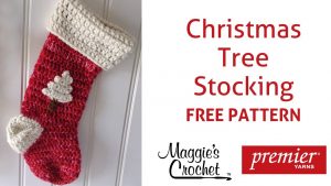 Knitting Pattern Christmas Stocking Free Christmas Stocking Free Crochet Pattern Right Handed Youtube