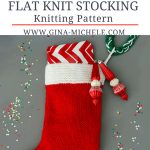 Knitting Pattern Christmas Stocking Free Flat Knit Christmas Stocking Knitting Pattern Blogger Knitting