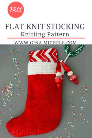 Knitting Pattern Christmas Stocking Free Flat Knit Christmas Stocking Knitting Pattern Blogger Knitting