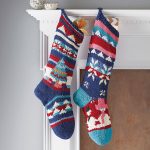 Knitting Pattern Christmas Stocking Hand Knitted Christmas Stocking Chunkichilli Notonthehighstreet