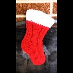 Knitting Pattern Christmas Stocking How To Loom Knit A Stocking Booties Simple And Cabled Youtube