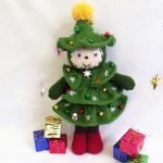 Knitting Pattern Christmas Tree Christmas Tree Doll Toy Knitting Pattern Ardiafm