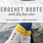 Knitting Patterns Easy Christmas Gifts How To Crochet Boots With Flip Flops Free Pattern Video Tutorial