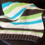 Knitting Patterns Easy Free Easy Ba Blanket Knitting Pattern For Beginners With Free Printable
