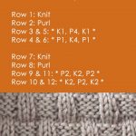 Knitting Patterns Easy Free How To Knit The Basket Weave Stitch Easy Free Knitting Pattern