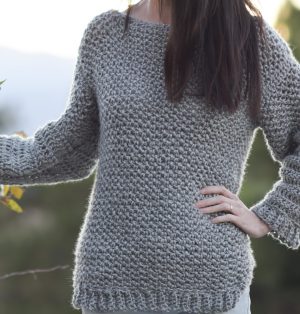 Knitting Patterns Easy Sweater How To Make An Easy Crocheted Sweater Knit Like Mama In A Stitch