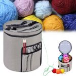Knitting Yarn Storage 2019 26x29cm Yarn Storage Bag Organizer Divider Crochet Knitting