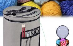 Knitting Yarn Storage 2019 26x29cm Yarn Storage Bag Organizer Divider Crochet Knitting