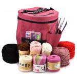 Knitting Yarn Storage 2019 Yarn Storage Knitting Yarn Bag Tote Bag Big Capacity Organizer