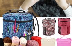 Knitting Yarn Storage Knitting Bag Crocheting Tools Organizer Holder Woolen Yarn Storage