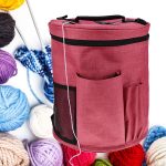 Knitting Yarn Storage Large Knitting Tote Bag Yarn Storage Bag For Organizer Crochet