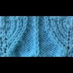 Leaf Knitting Pattern Brioche Leaf Knitting Pattern Tutorial Youtube