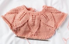 Leaf Knitting Pattern Fairy Leaves Knit Dress Free Pattern From Yarnspirations