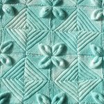 Leaf Knitting Pattern Leaf Square Ba Blanket