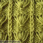 Leaf Knitting Pattern Palm Leaf Pattern Knitting Unlimited