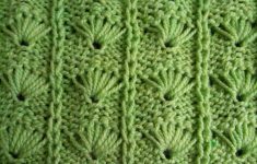 Leaf Knitting Pattern Pletenje 6 Ara Palmino Lie Knitting Tutorial Palm Leaf