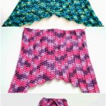 Mermaid Tail Crochet Pattern 22 Free Crochet Mermaid Tail Blanket Patterns Free Crochet