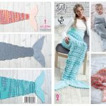 Mermaid Tail Crochet Pattern Mermaid Tail Blankets Crochet Pattern Ba To Adult Sizes King Cole