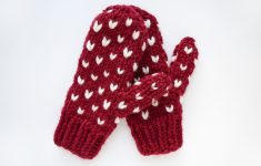 Mittens Knitting Pattern Little Hearts Mittens Free Pattern