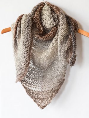 Mohair Knitting Patterns Free Scarfs How To Knit An Easy Triangle Wrap Mama In A Stitch