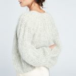 Mohair Knitting Patterns Free Sweaters Maiami Mohair Pleated Cardigan Goop Mohair Sweater Pinterest