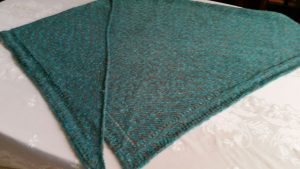 Mohair Knitting Patterns Shawl Diana Natters On About Machine Knitting Mid Gauge Shawl Finished