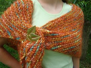 Mohair Knitting Patterns Shawl Rurification Mohair And Ribbon Triangle Shawl