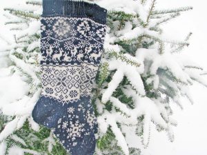 Norwegian Knitting Pattern Socks Christmas Socks Blue S Knit Sock Wool Socks Knitted Socks
