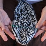 Norwegian Knitting Pattern Socks Scandinavian Slippers And Socks Curls And Q