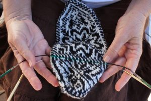Norwegian Knitting Pattern Socks Scandinavian Slippers And Socks Curls And Q