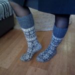 Norwegian Knitting Pattern Socks Woolen Knitted Socks With Norwegian Pattern Shop Online On
