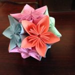 Origami 3d Easy 3d Origami Easy Flower Handycraft
