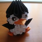 Origami 3d Easy 3d Origami Penguin Tutorial Youtube