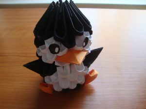 Origami 3d Easy 3d Origami Penguin Tutorial Youtube